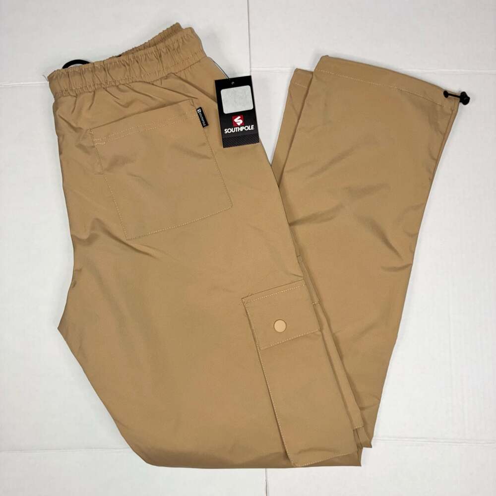 NEW Southpole Tech Cargo Pants with Mechanical Stretch and Adjustable Hem M